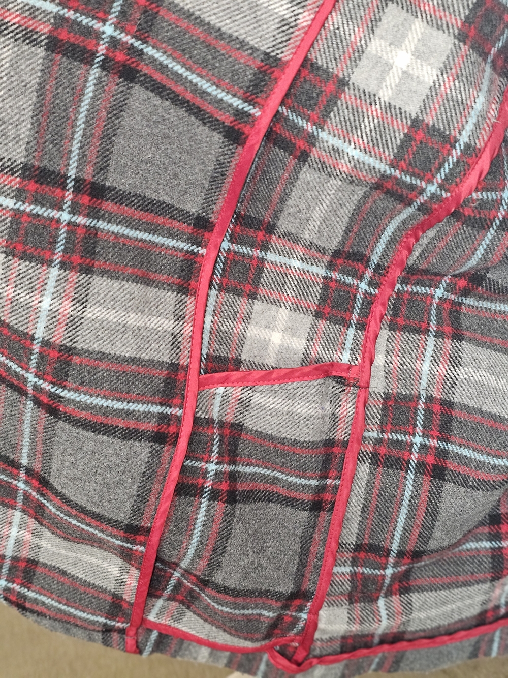 Old Navy Pea Coat Plaid Double Breasted Toggle Buttons Womens Size X Large - Picture 4 of 8